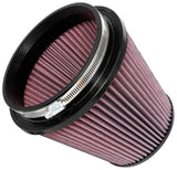 K&N Universal Clamp-On Air Filter 6in FLG / 7-1/2in B / 5in T / 6-1/2in H - RU-1042XD