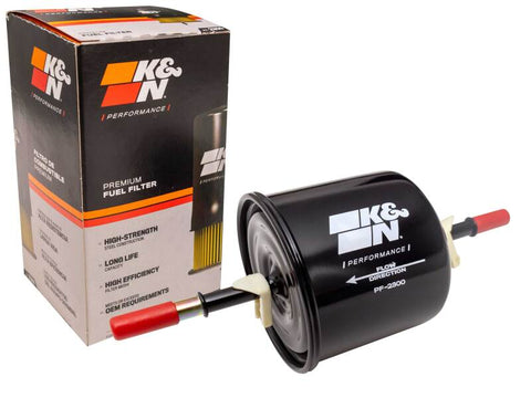 K&N Cellulose Media Fuel Filter 3in OD x 6.938in L - PF-2300