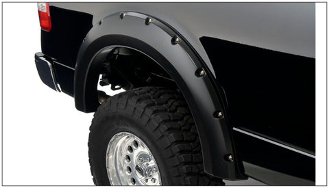 Bushwacker 04-08 Ford F-150 Styleside Pocket Style Flares 2pc 66.0/78.0/96.0in Bed - Black - 20054-02