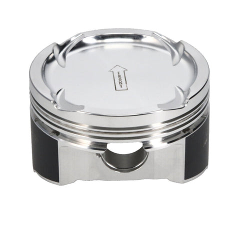 Manley 03-06 EVO VIII/IX 87.0mm-Bore +0.5mm 8.5/9.0 CR Dish Extreme Duty Piston Set w/ Rings - 619020CE-4