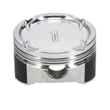 Manley 03-06 EVO VIII/IX 86.5mm Bore-+1.5mm Over Size-8.5/9.0 CR Dish Piston Set with Rings - 619015C-4