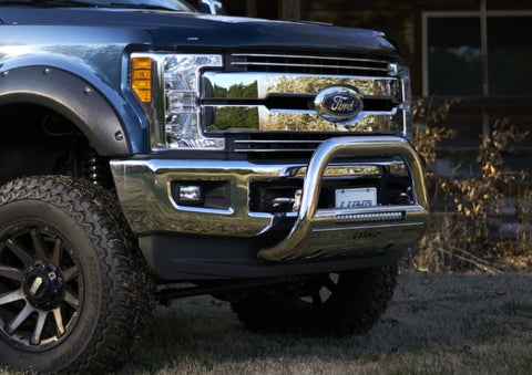 Lund 2017 Ford F-250 Super Duty Bull Bar w/Light & Wiring - Polished - 47021215