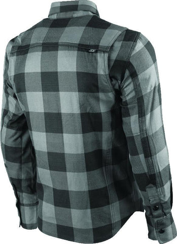 Speed and Strength True Grit 2.0 Armored Moto Shirt Grey - Small - 889731