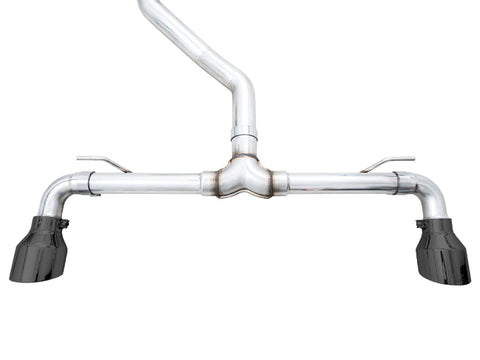 AWE Tuning 2022 VW GTI MK8 Track Edition Exhaust - Diamond Black Tips - 3020-33658