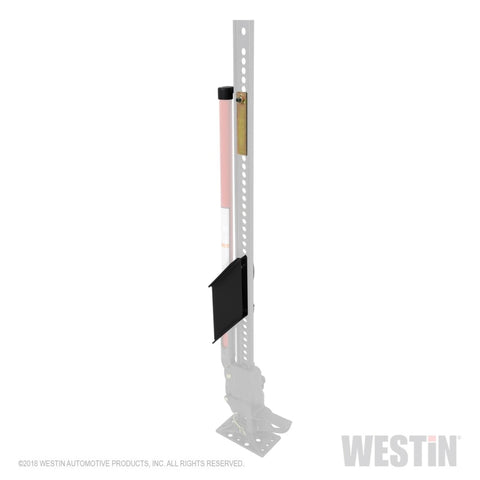 Westin 07-18 Jeep Wrangler JK WJ2 Off-Road Jack Mount - Textured Black - 59-89015