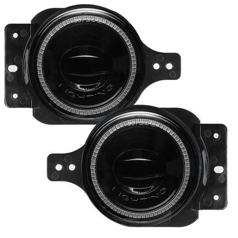 Oracle Jeep Wrangler JL/Gladiator JT Sport High Performance W LED Fog Lights - Red - 5847-003