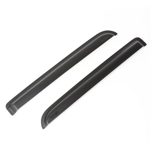 Rugged Ridge Rear Window Visors Black 04-08 Ford F150 Crew - 81349.86