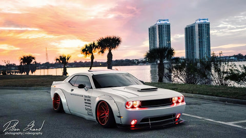 Oracle Dodge Challenger 08-14 Halo Kit (NonProjectorHL) - ColorSHIFT w/o Controller - 2240-334