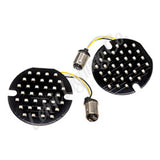 Letric Lighting Flat Styl Insrt 1157 Frnt Amb - LLC-FL7A