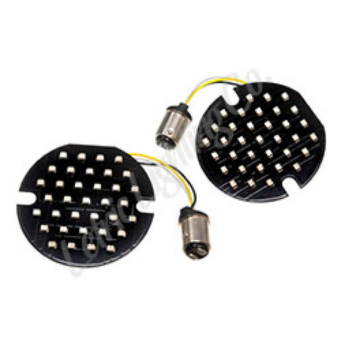Letric Lighting Flat Styl Insrt 1157 Frnt Amb - LLC-FL7A
