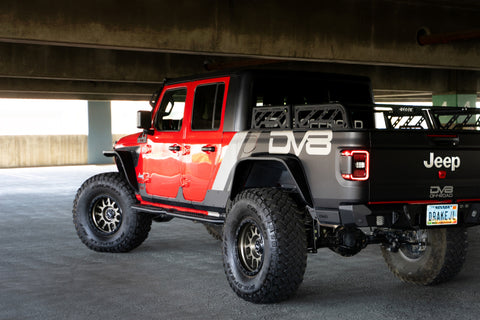 DV8 Offroad 20-23 Jeep Gladiator JT Slim Fender Flares - FDGL-07