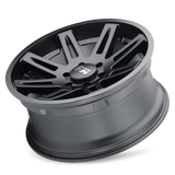 ION Type 142 18x9 / 8x165.1 BP / 0mm Offset / 130.8mm Hub Matte Black Wheel - 142-8981MB