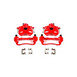 Power Stop 08-11 Ford Focus Front Red Calipers w/Brackets - Pair - S5068