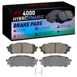 DFC 03-08 Subaru Impreza Rear 4000 Hybridynamic Brake Pads - 4000-1004-00
