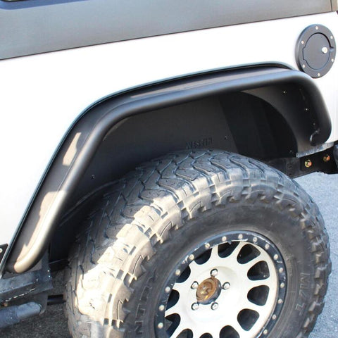 Westin 07-18 Jeep Wrangler JK Inner Fenders - Rear - Textured Black - 62-11015