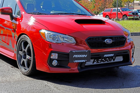 PERRIN 2018+ Subaru WRX/STI w/ FMIC License Plate Holder - PSP-BDY-205F
