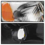xTune 97-99 Toyota Camry 4pc OEM Style Headlights w/Corner Lights - Chrome (HD-JH-TCAM97-SET-C) - 9042843