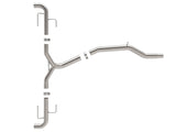 aFe MACH Force-Xp 3in to 2-1/2in Stainless Axle-Back Exhaust System Alfa Romeo Stelvio 17-26 L4-2.0L - 49-36906