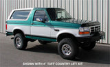 Tuff Country 81-96 Ford Bronco Lift Kit (No Shocks) 24815 - 24815