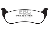 EBC 05-07 Chrysler Pacifica 3.5 Ultimax2 Rear Brake Pads - UD998