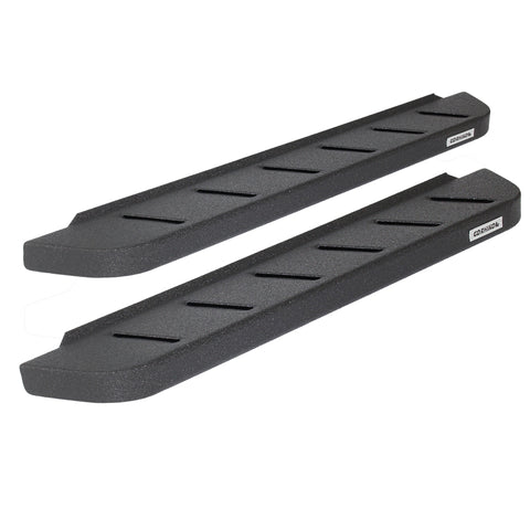 Go Rhino RB10 Running Boards 57in. Cab Length - Tex. Blk (No Drill/Mounting Brackets Required) - 630057PC