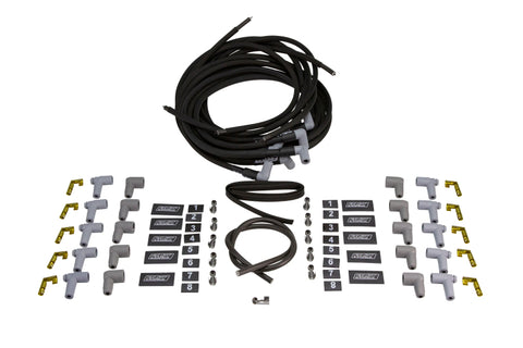 Fast Wire Set, Firewire W/ Sleeve, 8 Cyl., 90 Degree Plug, Universal - 295-0082