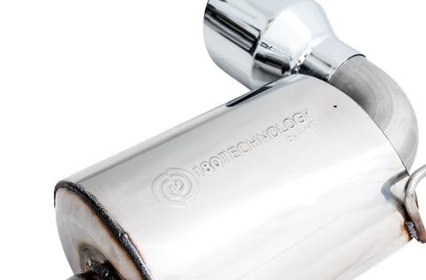 AWE 2020 Toyota Supra A90 Resonated Touring Edition Exhaust - 5in Chrome Silver Tips - 3015-32118
