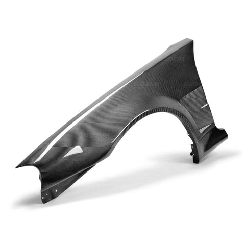 Seibon 99-01 Nissan Skyline R34 NSW-Style Carbon Fiber (Gloss Finish) Fenders (Pair) - FF9901NSR34-NSW