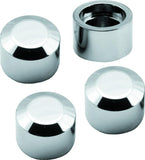 S&S Cycle 1984+ BT/86-03 XL Chrome Head Bolt Covers - 50-0333