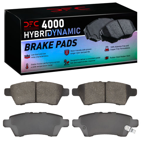 DFC 05-12 Nissan Pathfinder Rear 4000 Hybridynamic Brake Pads - 4000-1101-00