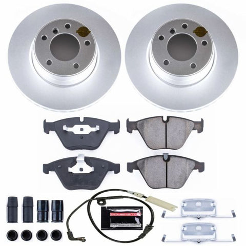 Power Stop 06-07 BMW 525i Front Z23 Evolution Sport Coated Brake Kit - CRK5280