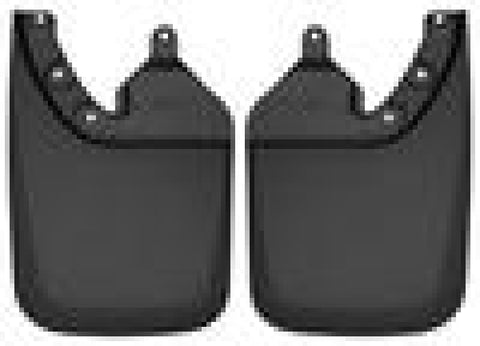 Husky Liners 2016 Toyota Tacoma w/ OE Fender Flares Custom Molded Rear Mud Guards - Black - 57941