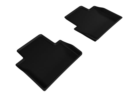 3D MAXpider 2015-2017 Chrysler 200 Kagu 2nd Row Floormats - Black - L1CY00321509