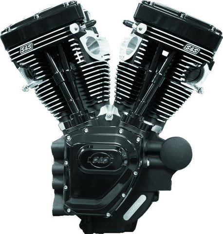 S&S Cycle 99-06 BT T124 Black Edition Longblock Engine - 640 GE Cams - 310-0831A