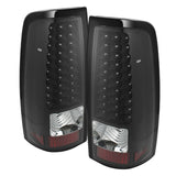 xTune 03-06 Silverado 1500/2500 (Will Not Fit Stepside) LED Tail Lights Black ALT-ON-CS03-LED-BK - 5008763