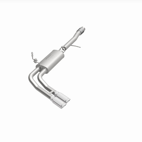 Magnaflow 14 Chev Silverado V8 5.3L CC/EC Dual Same Side Before P/S Tire Exit SS Cat Back Perf Exh - 15270