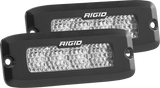 Rigid Industries SRQ - 60 Deg. Lens - White - Flush Mount - Set of 2 - 925513