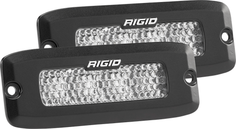 Rigid Industries SRQ - 60 Deg. Lens - White - Flush Mount - Set of 2 - 925513