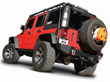 Borla 12-16 Jeep Wrangler 3.6L AT/MT 4DR 4WD S SQ RL AC SR 2.5in 2in TIP 3.5inx3.28in Black Chrome - 140459BC