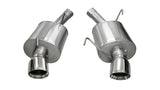 Corsa 2005-2010 Ford Mustang Shelby GT500 5.4L V8 Polished Sport Axle-Back Exhaust - 14311