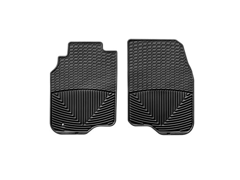 WeatherTech 07+ Saturn Aura Front Rubber Mats - Black - W89