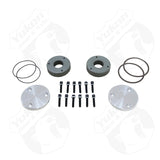 Yukon Gear Hardcore Drive Flange Kit For Dana 44 / 30 Spline Outer Stubs. Non-Engraved Caps - YHC50002