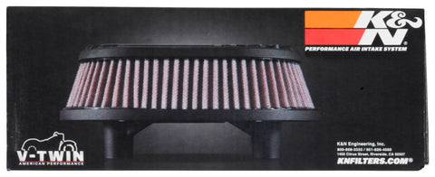 K&N Street Metal Intake System for 02-06 Harley-Davidson Road King F/I 88cl Side Draft Dyna/Softail - RK-3953