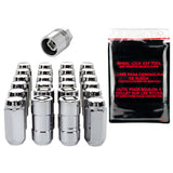 McGard 6 Lug Hex Install Kit w/Locks (Cone Seat Nut) M14X1.5 / 13/16 Hex / 1.945in. L - Chrome - 84620