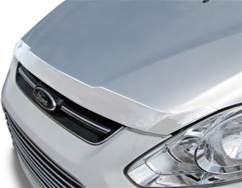 AVS 13-18 Ford C-Max Aeroskin Low Profile Hood Shield - Chrome - 620032