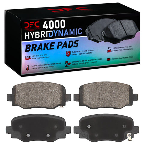 DFC 15-25 Jeep Renegade Rear 4000 Hybridynamic Brake Pads - 4000-1809-00