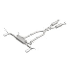 MagnaFlow Cat-Back SS 2.5in Dual Split Rear 4in Black Tip 11-16 Jeep Grand Cherokee 5.7L V8/3.6L V6 - 19216