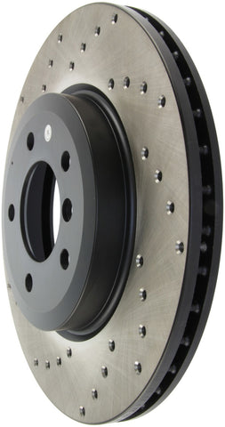 StopTech 01-06 BMW 330 Drilled Right Front Rotor - 128.34052R