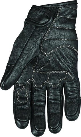 Speed and Strength Rust and Redemption Leather Gloves Black - Small - 878616