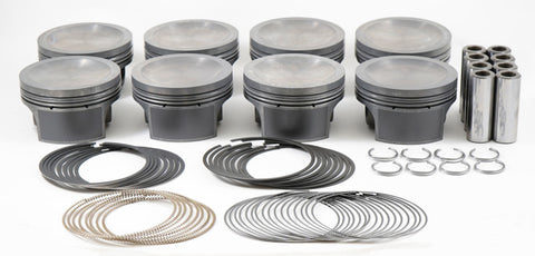 Mahle MS Piston Set SBF 284cid 3.572in Bore 3.543in Stroke 5.930in Rod .866 Pin-16cc 9.5 CR Set of 8 - 930256072
